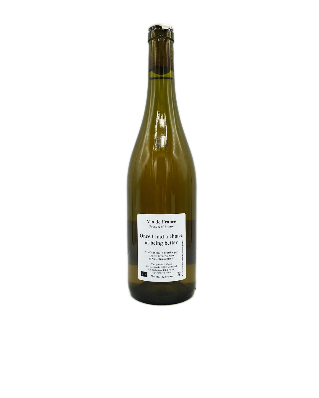 Anders Frederik Steen Once I Had a Choice of Being Better 2019 - Wine Therapy NYC