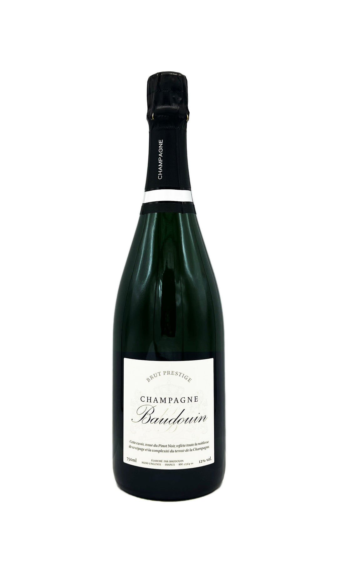 Champagne Baudouin Cuvee Prestige Blanc de Noir Brut NV - Wine Therapy NYC