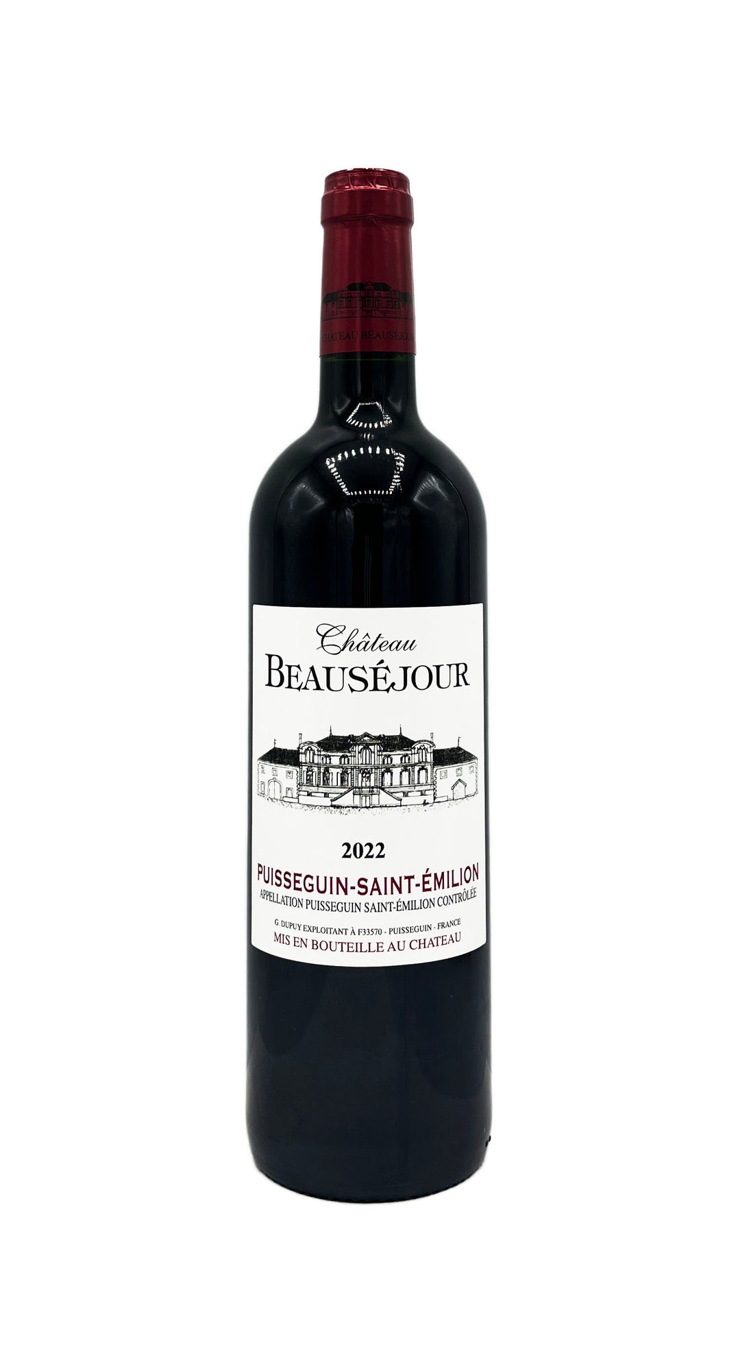 Chateau Beausejour Puisseguin Saint Emilion 2022 - Wine Therapy NYC