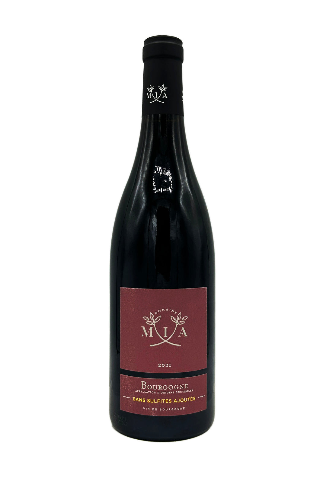 Domaine Mia Bourgogne Pinot Noir Sans Soufre 2021 - Wine Therapy NYC