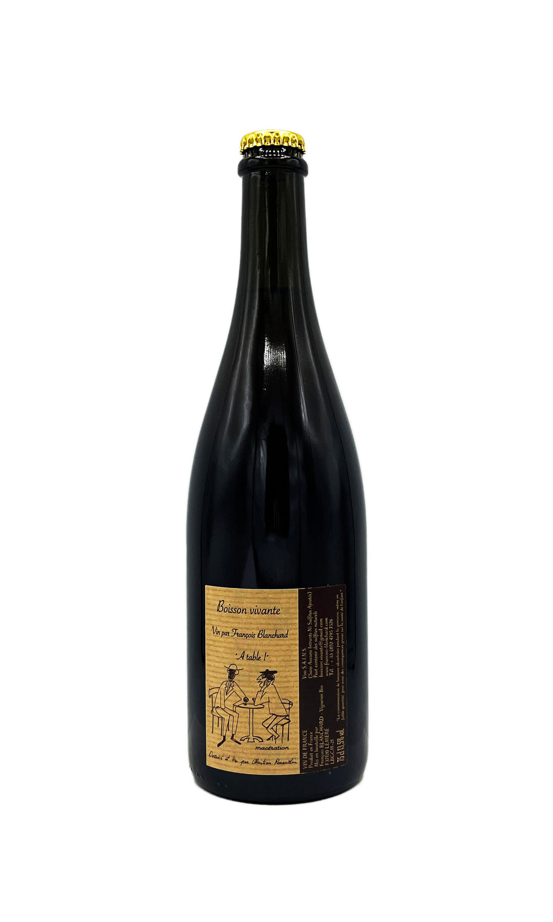 Francois Blanchard A Table! Maceration 2023 - Wine Therapy NYC