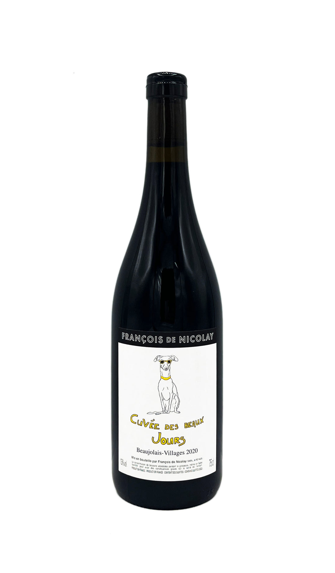 François de Nicolay Cuvee des Beaux Jours Beaujolais red 2020 - Wine Therapy NYC