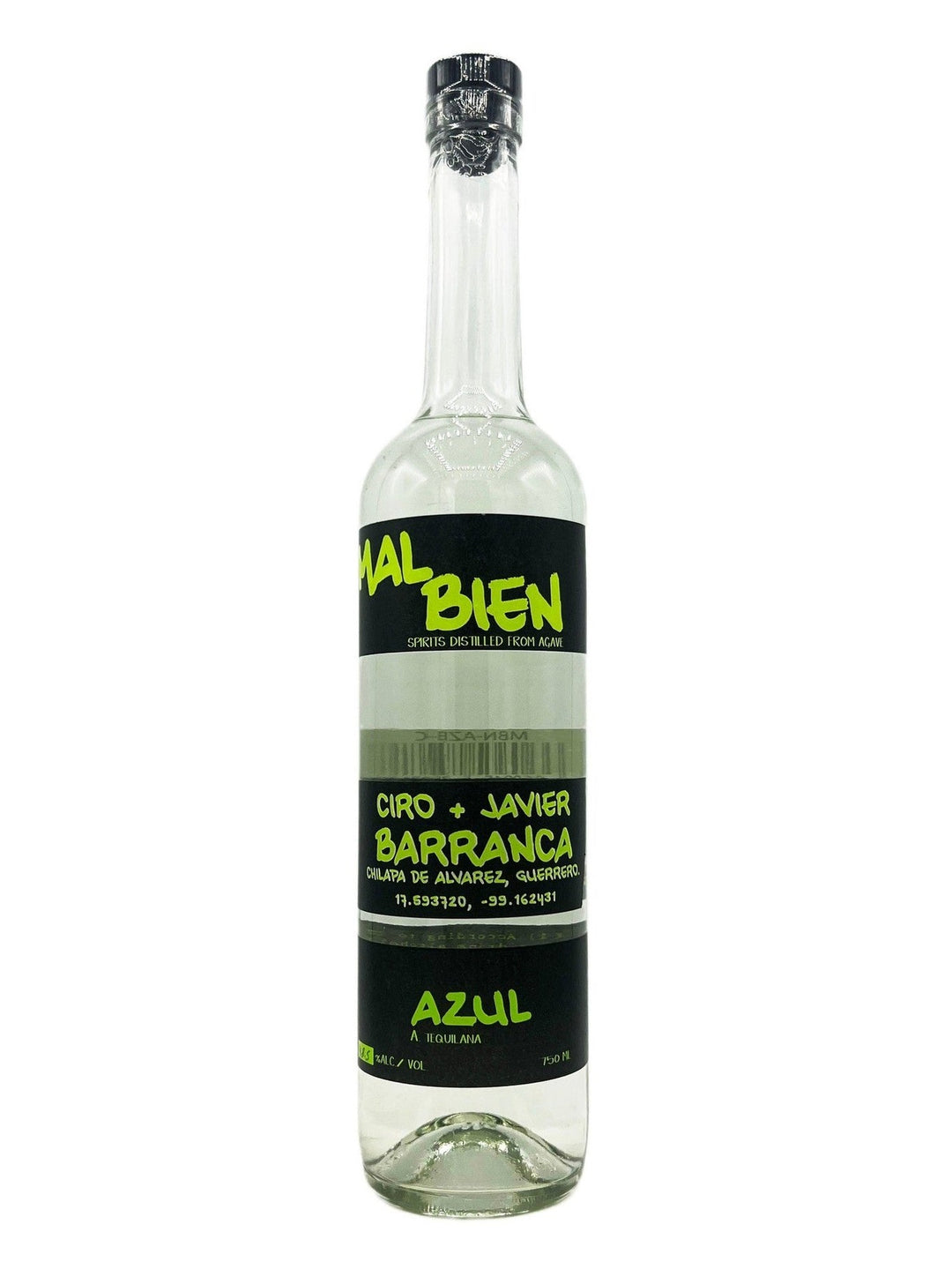 Mal Bien Tequilero Black Tape Barranca 750ml - Wine Therapy NYC
