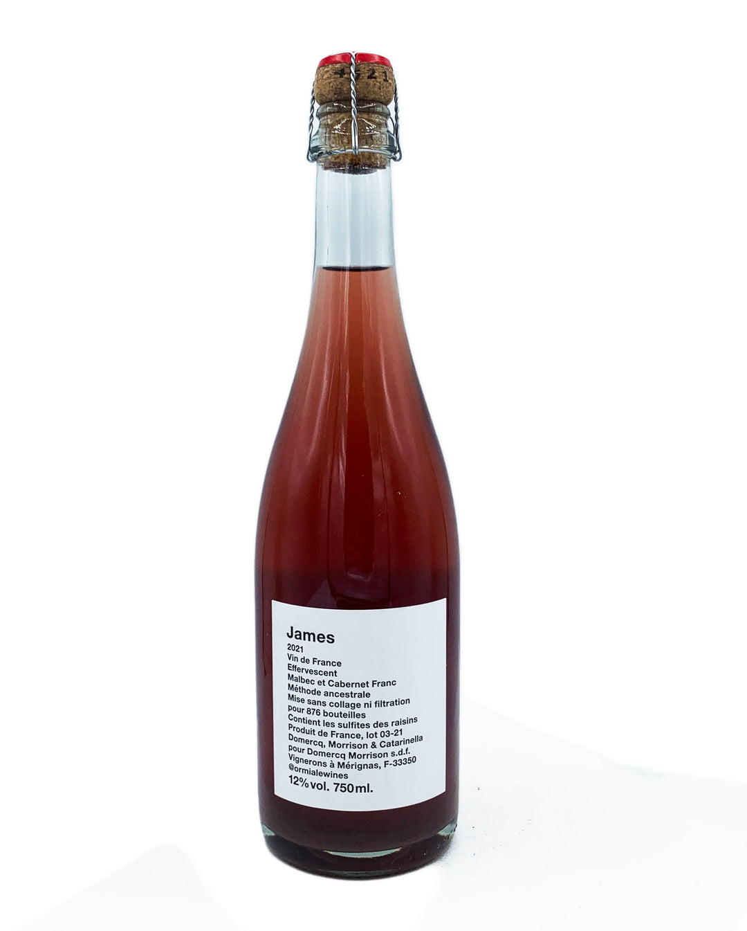 Ormiale James Pet Nat 2021 - Wine Therapy NYC