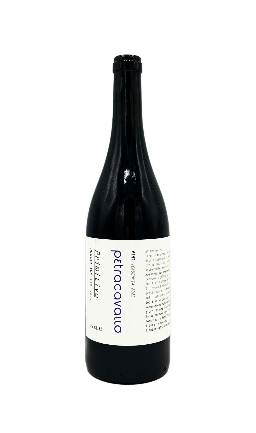 Petracavallo Primitivo 2022 - Wine Therapy NYC