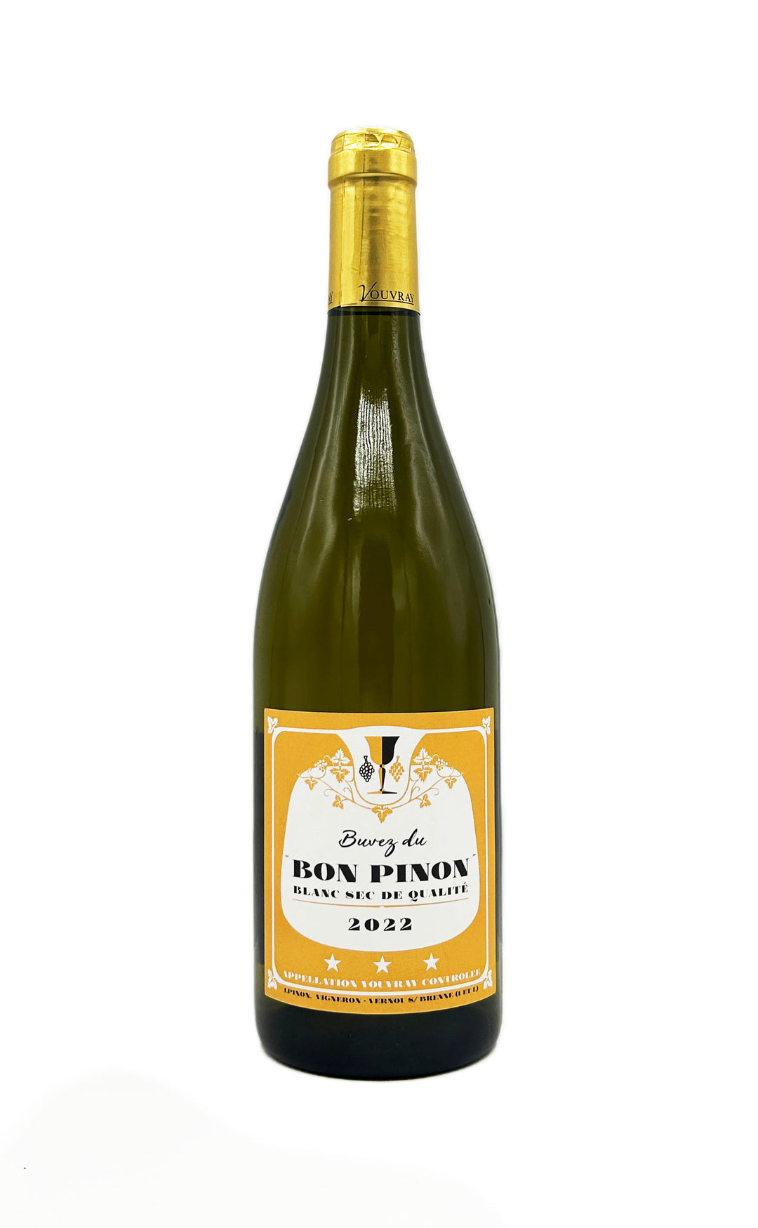 Pinon Vouvray Sec Buvez Du Bon Pinon 2022 - Wine Therapy NYC