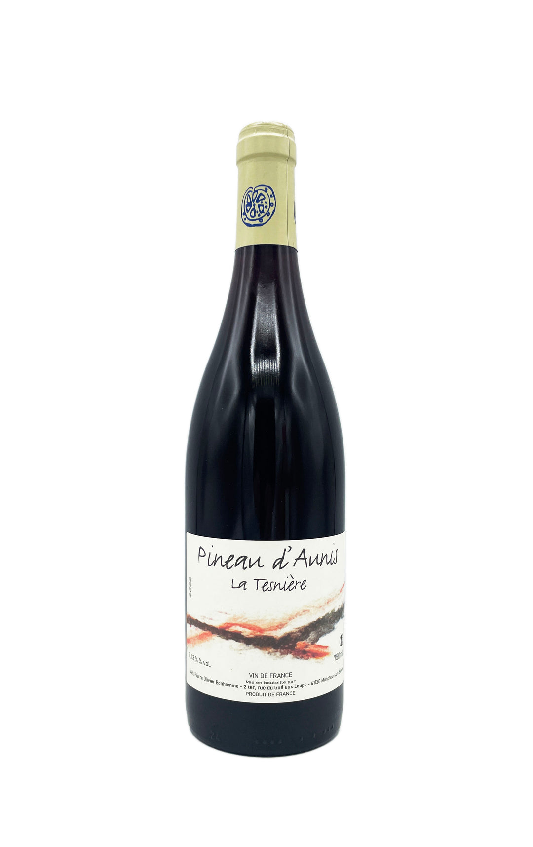 Pierre-Olivier Bonhomme La Tesniere VDF Rouge 2022 Pineau D&