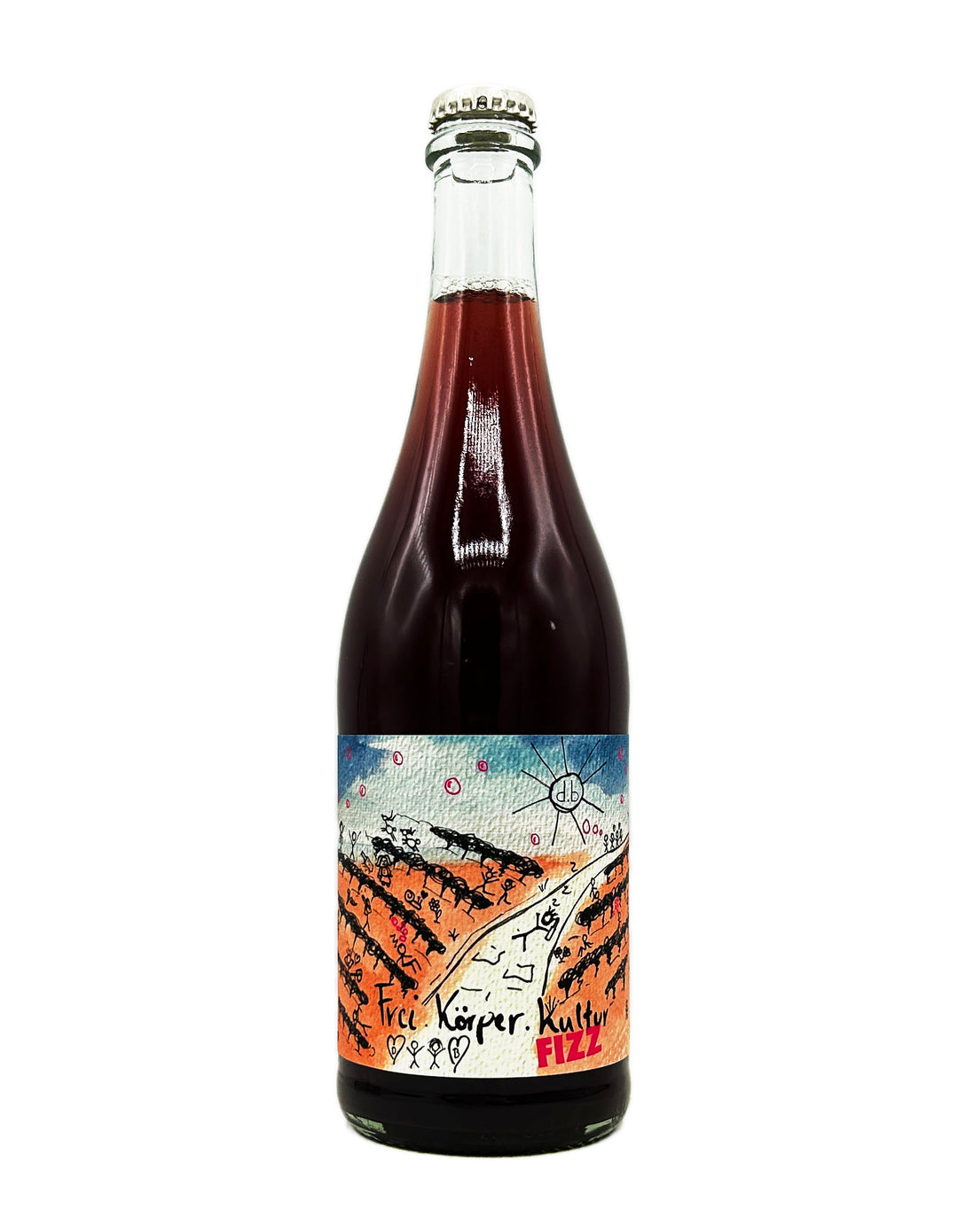 Weingut B&amp;D Schmitt Frei Korper Kultur Fizz Sekt Rose Sparkling 2021 - Wine Therapy NYC