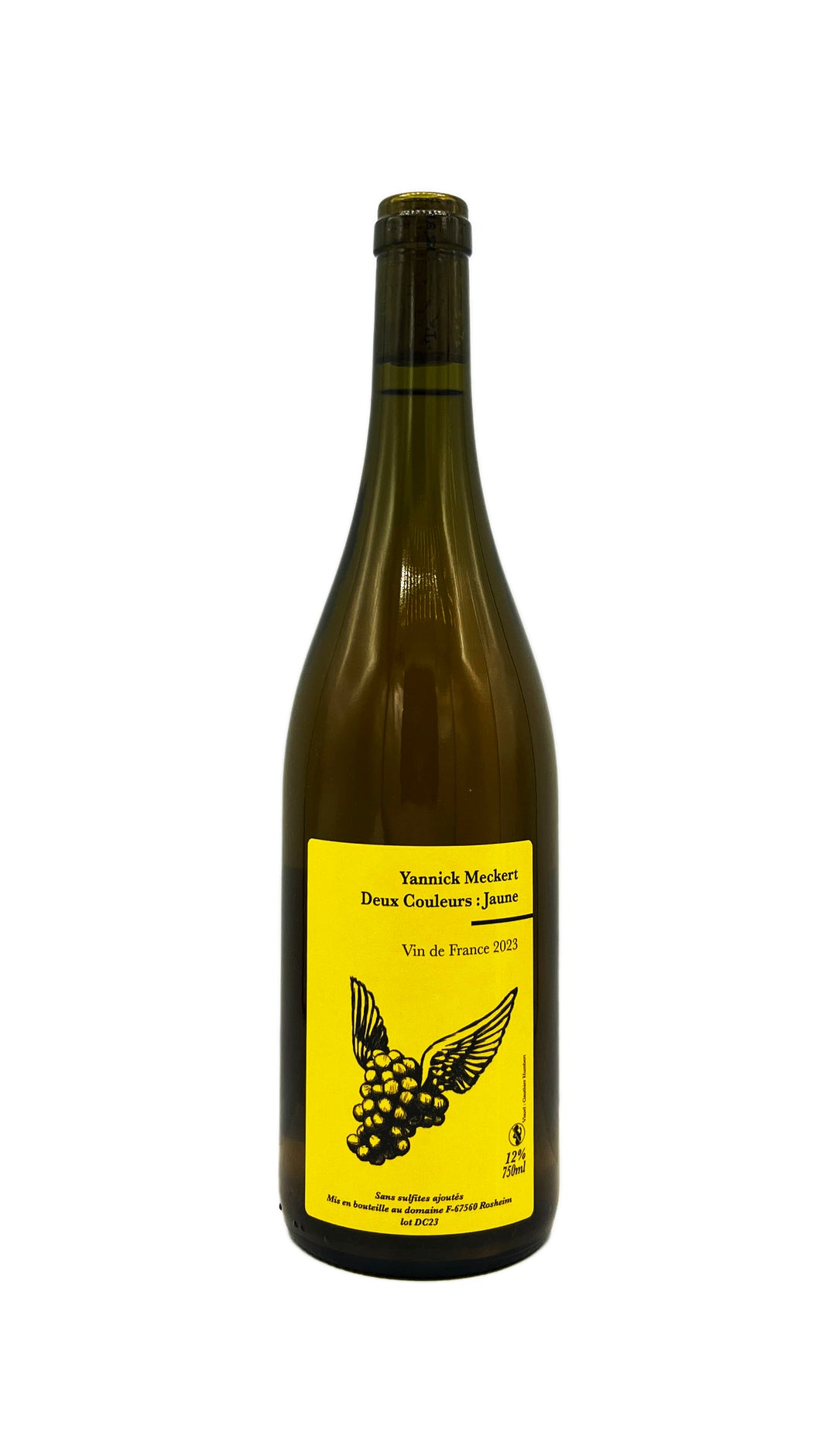 Yannick Meckert VDF Deux Couleurs Jaune 2023 - Wine Therapy NYC