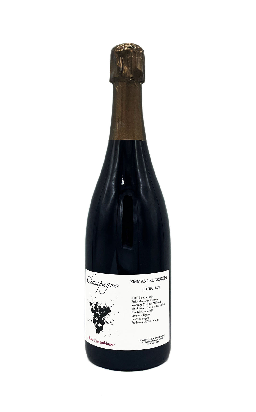 Emmanuel Brochet Rose de Saignee Extra Brut R21 - Wine Therapy NYC