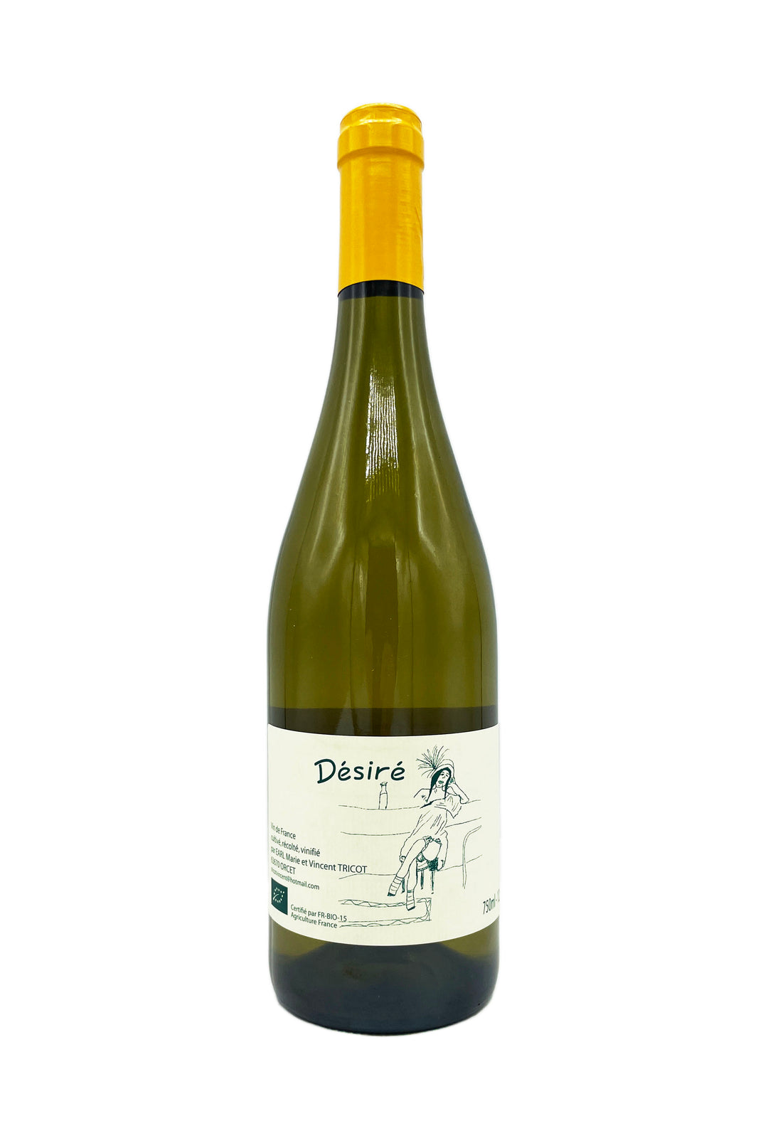 Marie et Vincent Tricot Desire White 2022 - Wine Therapy NYC