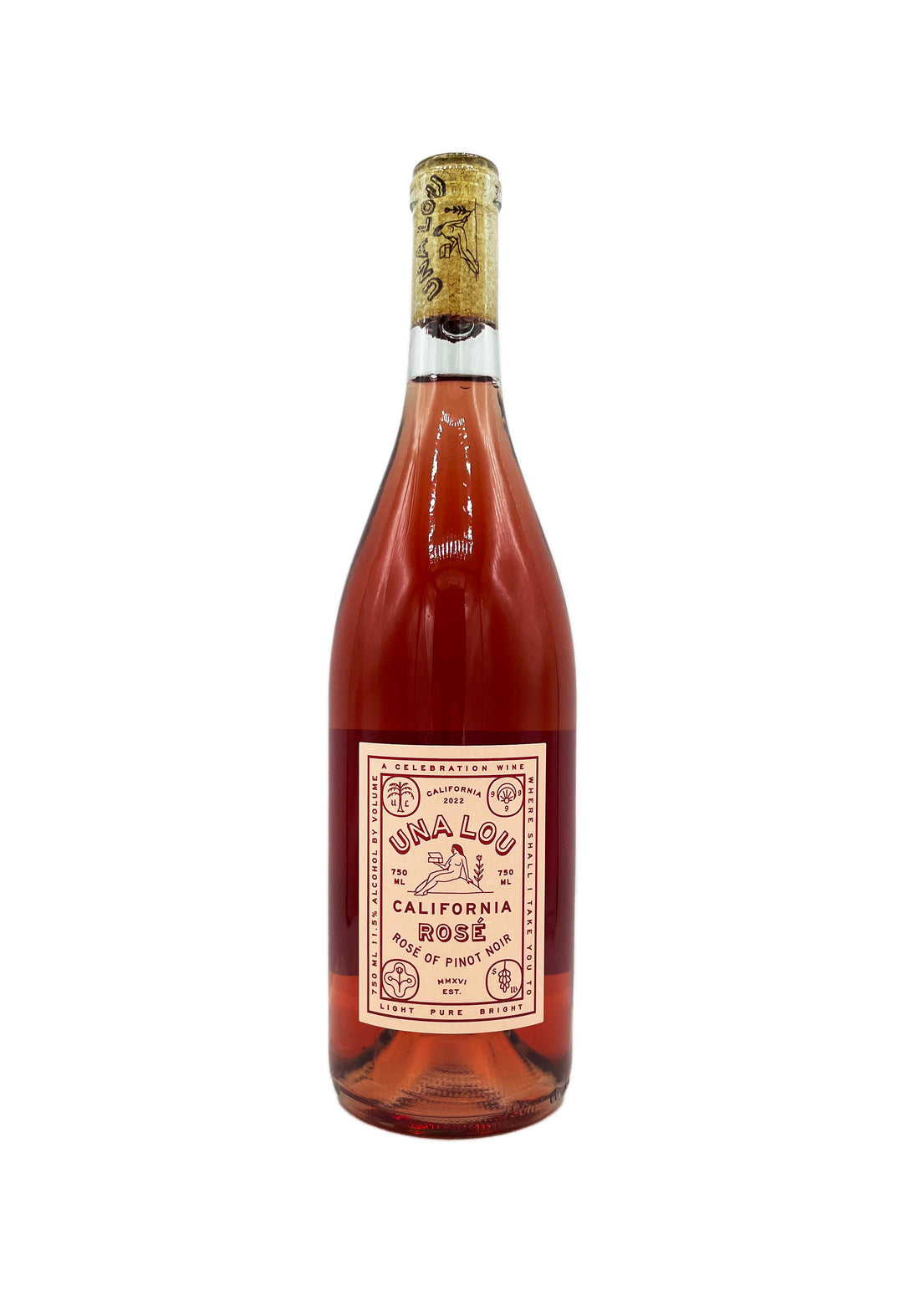 Scribe Winery Una Lou Rose 2022 - Wine Therapy NYC
