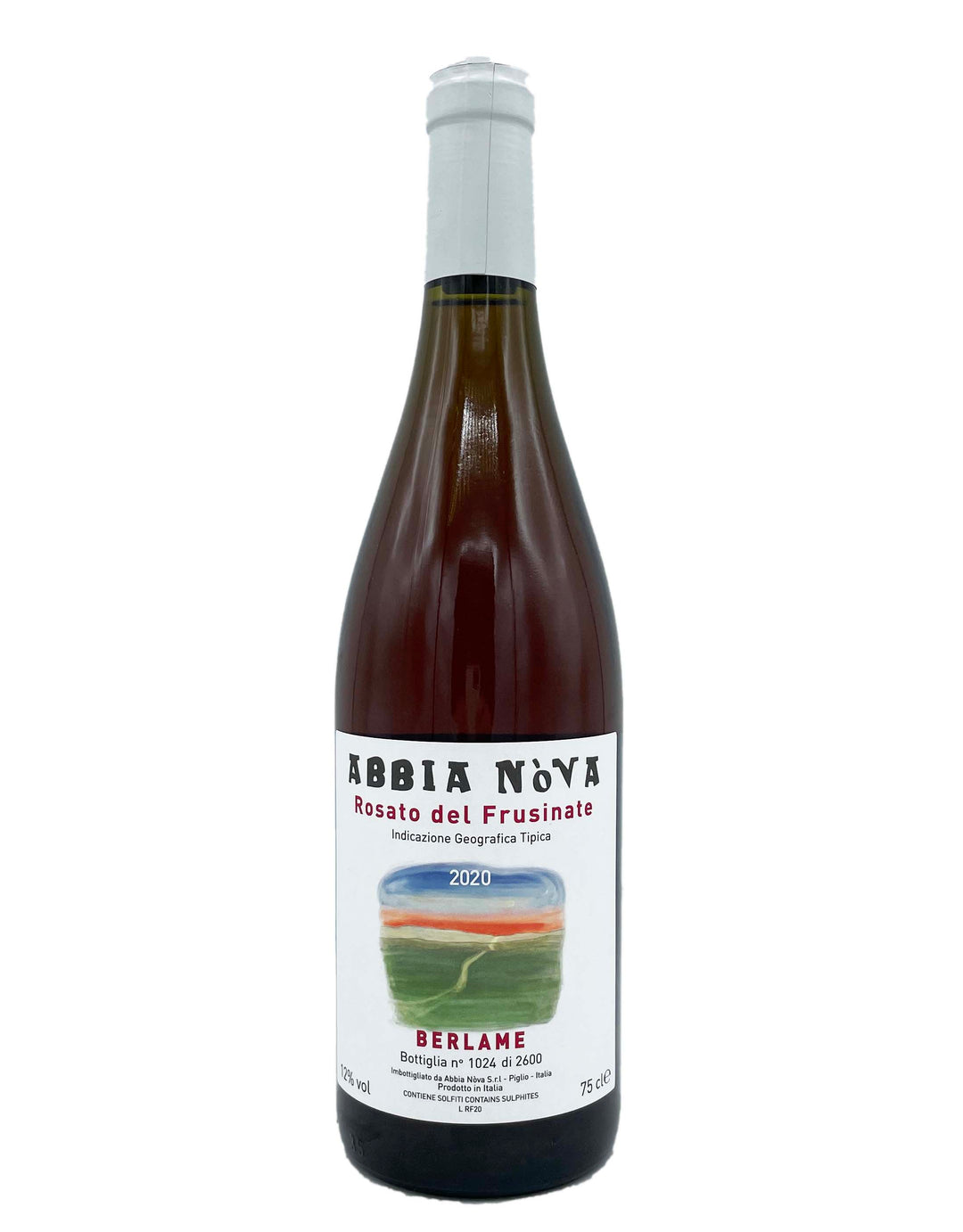 Abbia Nova Berlame Rosato del Frusinate IGT Rose 2020 - Wine Therapy NYC