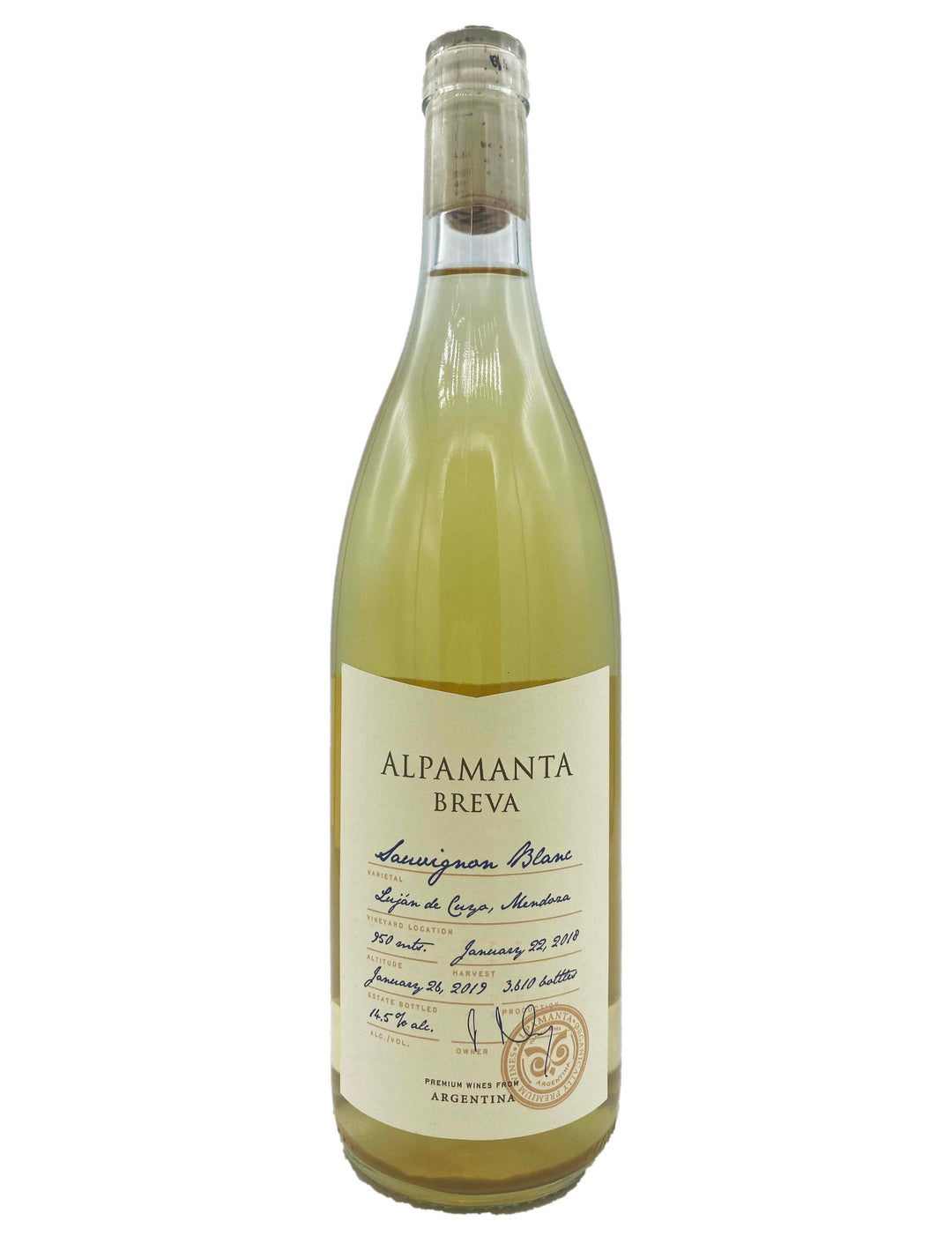 Alpamanta Breva Sauvignon Blanc 2019 - Wine Therapy NYC