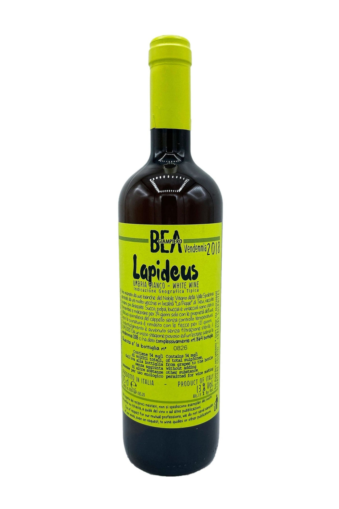 Paolo Bea Lapideus 2021 - Wine Therapy NYC