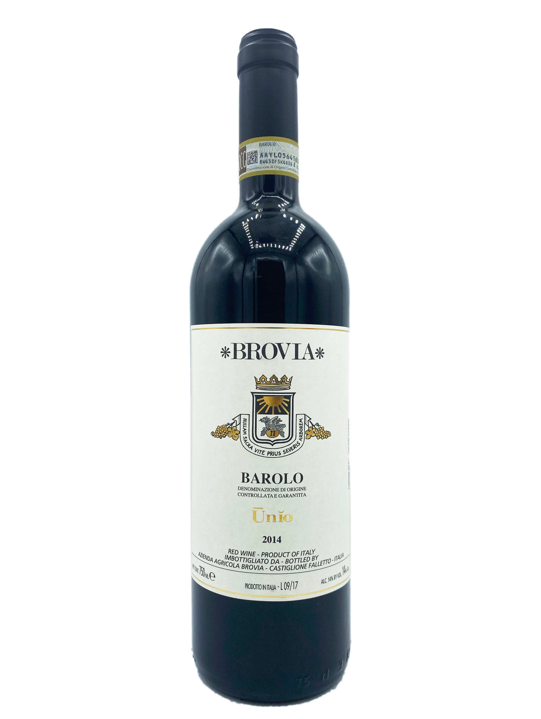 Brovia Barolo Unio 2014 - Wine Therapy NYC