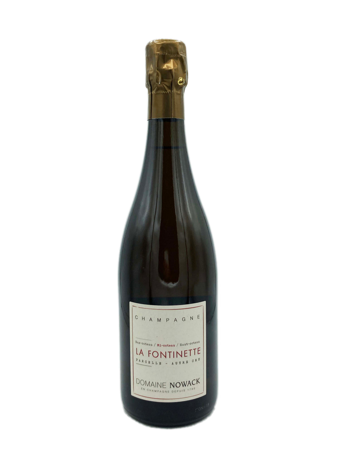 Champagne Flavien Nowack La Fontinette Extra Brut 2018 - Wine Therapy NYC
