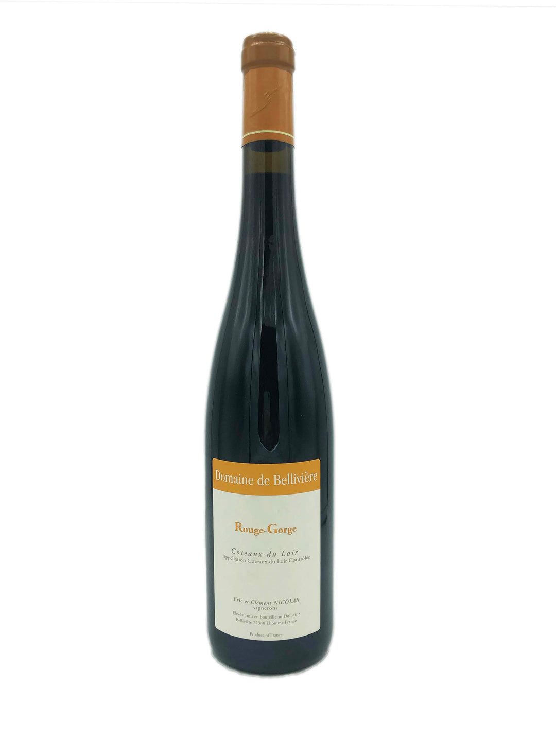 Domaine Belliviere Le Rouge Gorge Coteaux du Loire 2019 - Wine Therapy NYC