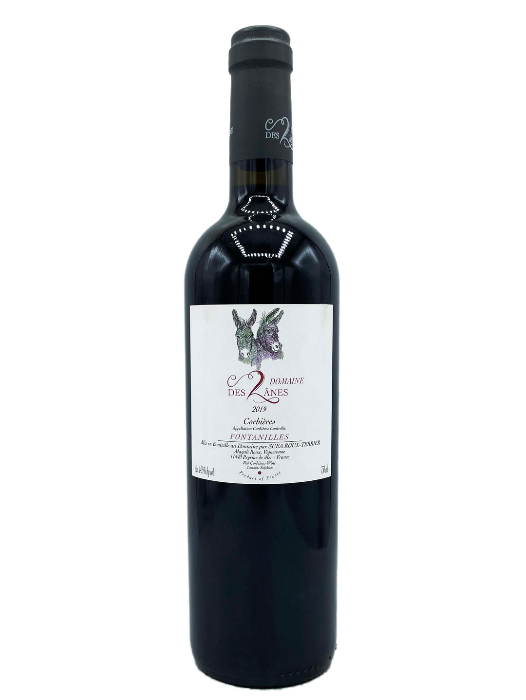 Domaine Deux Anes Fontanilles Corbieres 2019 - Wine Therapy NYC