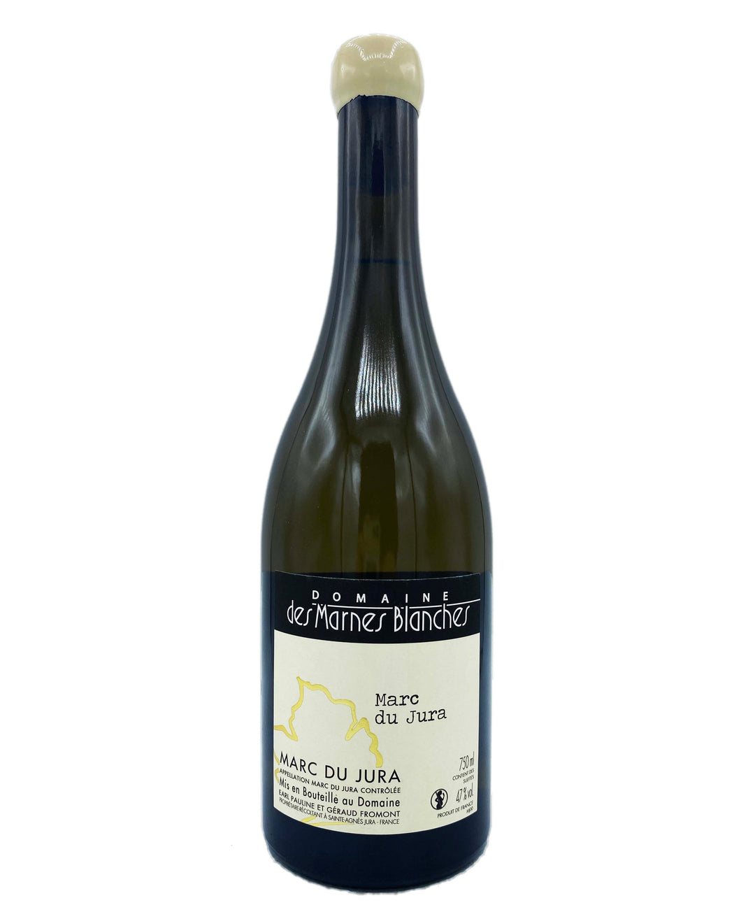 Domaine des Marnes Blanches Eaux de Vie Marc du Jura NV 750ml - Wine Therapy NYC