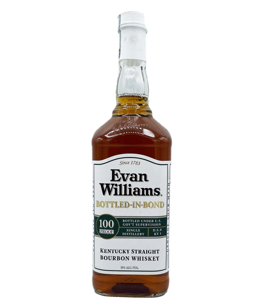 Evan Williams Bourbon White Label 750ml - Wine Therapy NYC