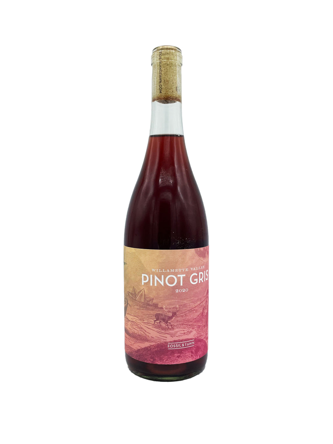 Fossil &amp; Fawn Pinot Gris Rouge 2020 - Wine Therapy NYC