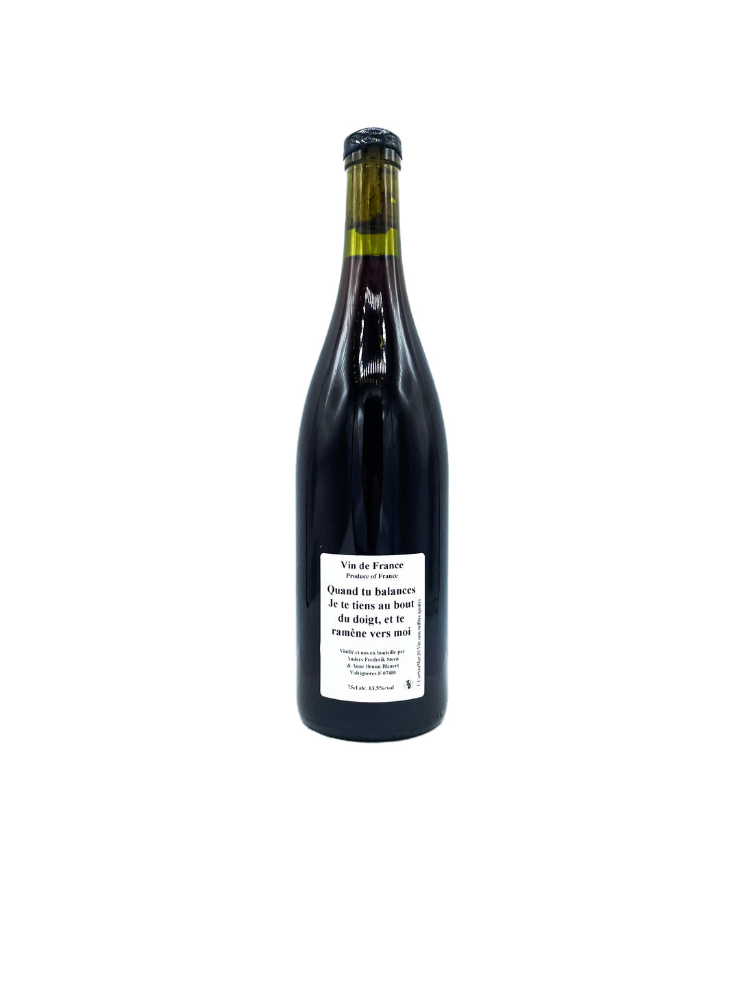 Anders Frederik Steen Quand tu Balances je te tiens au bout du doigt, et te ramene vers moi 2020 - Wine Therapy NYC