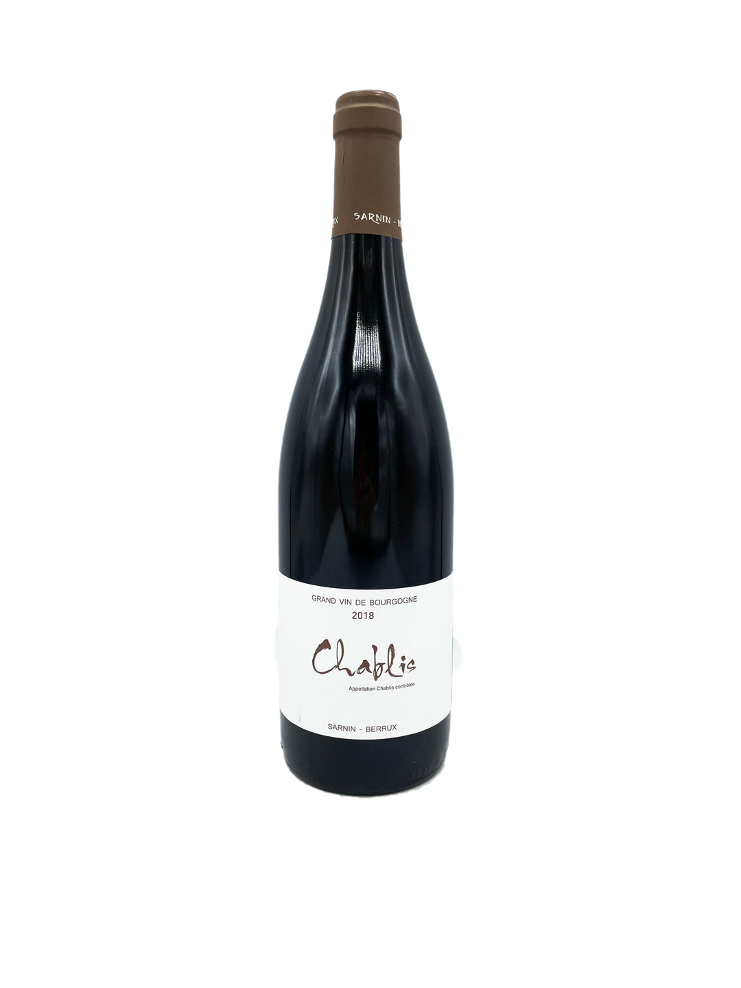 Sarnin-Berrux Chablis 2018 - Wine Therapy NYC