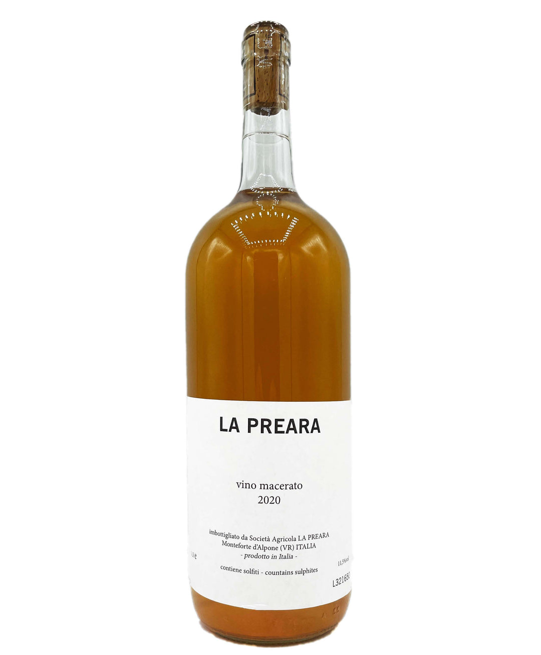 La Preara Vino Macerato 1.5L Magnum 2020 - Wine Therapy NYC