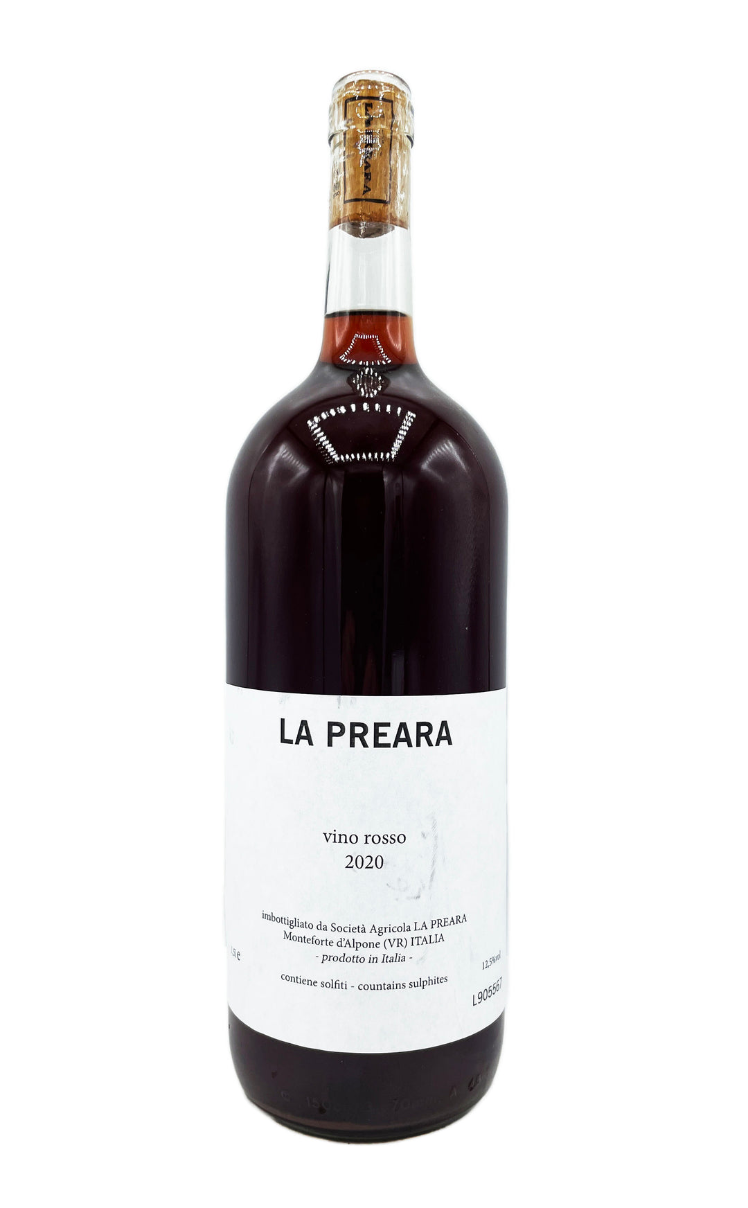 La Preara Vino Rosso 2020 1.5L - Wine Therapy NYC