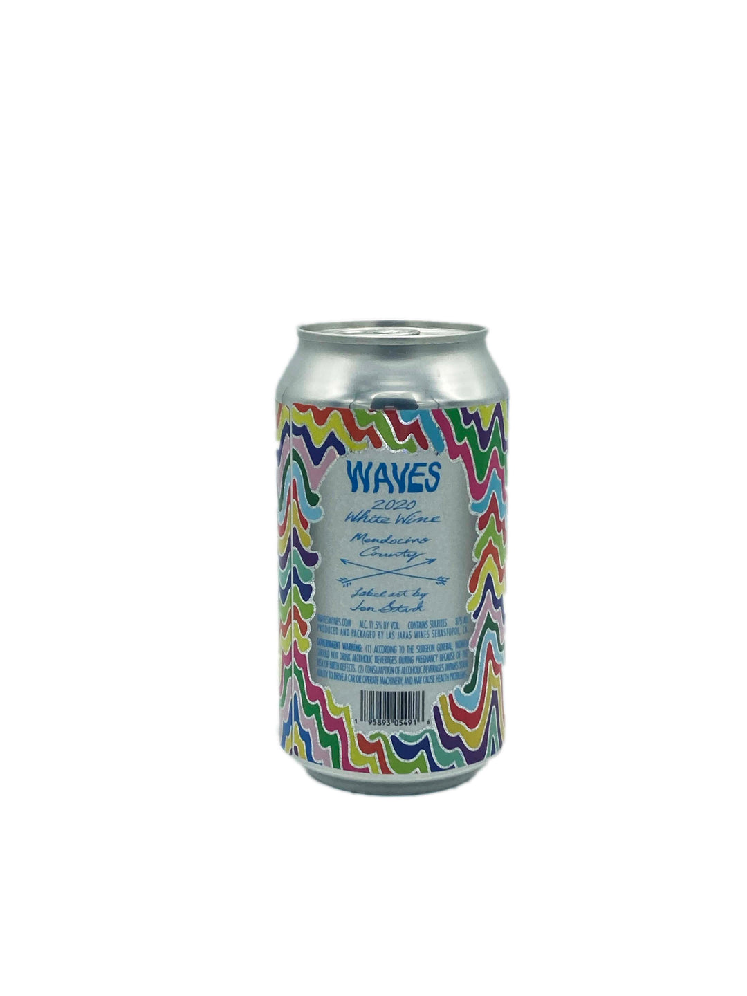 Las Jaras Waves White Can 375ml 2021 - Wine Therapy NYC