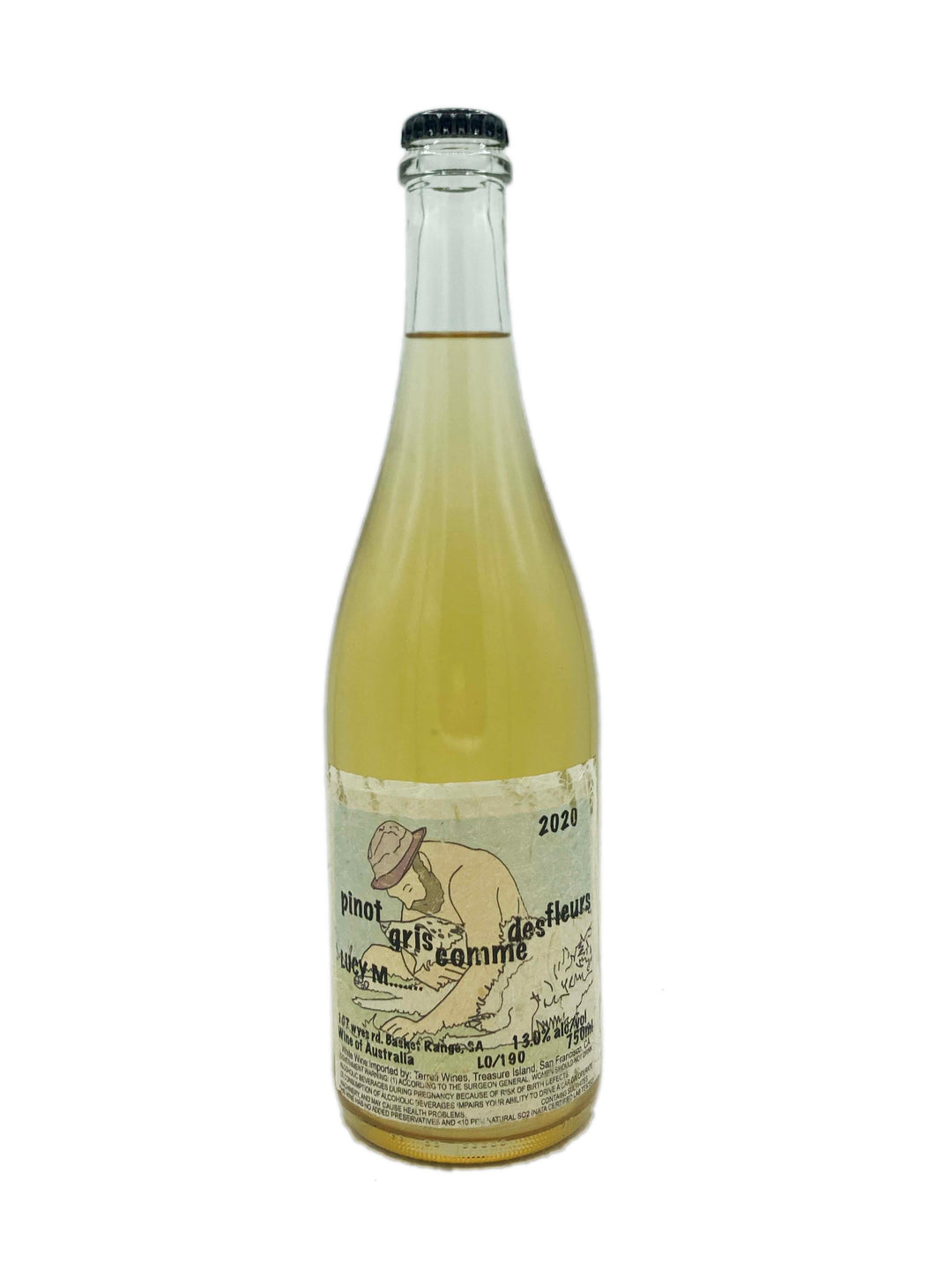 Lucy Margaux Pinot Gris Commes des Fleurs 2020 - Wine Therapy NYC