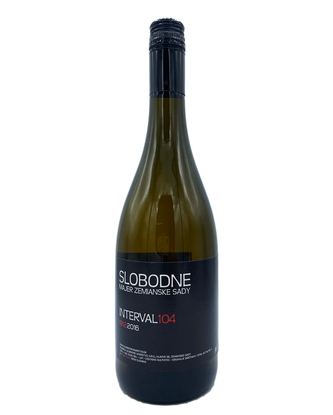 Slobodne Interval 104 Slovakia white 2016 - Wine Therapy NYC