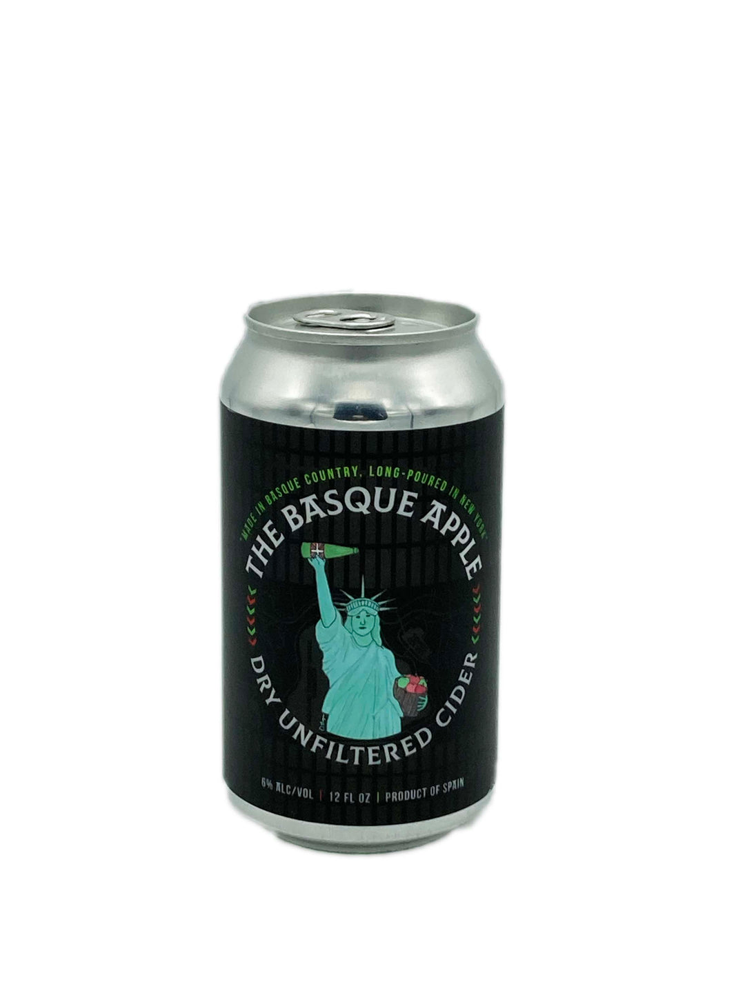 The Basque Apple Cider Can 375ml - Wine Therapy NYC