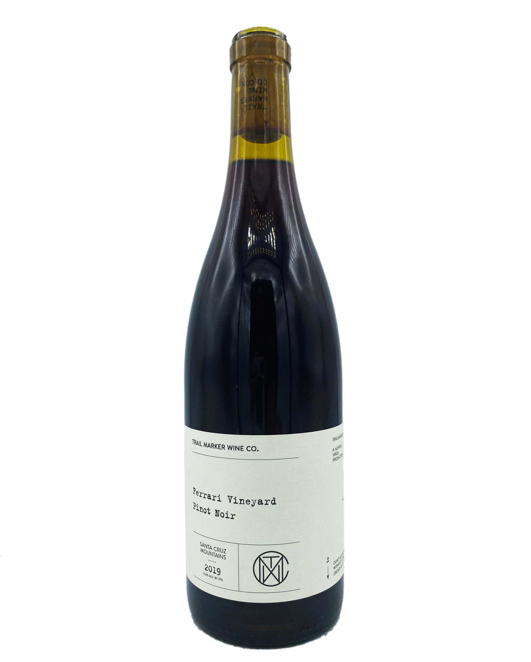 Trail Marker Ferrari Vineyard Pinot Noir Santa Cruz Mountains 2019 - Wine Therapy NYC