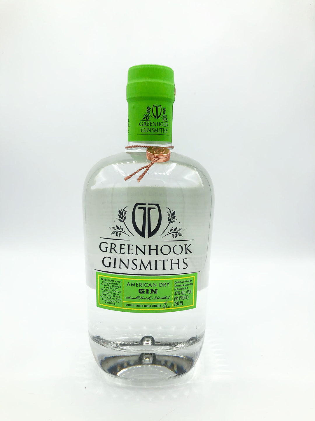 Greenhook Ginsmiths American Dry Gin 750ml - Wine Therapy NYC