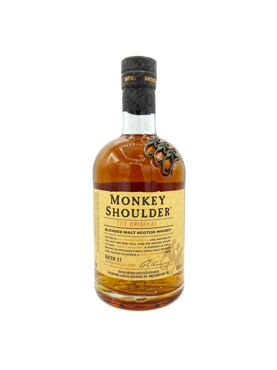Monkey Shoulder Blended Malt Scotch Whiskey 750ml - Wine Therapy NYC