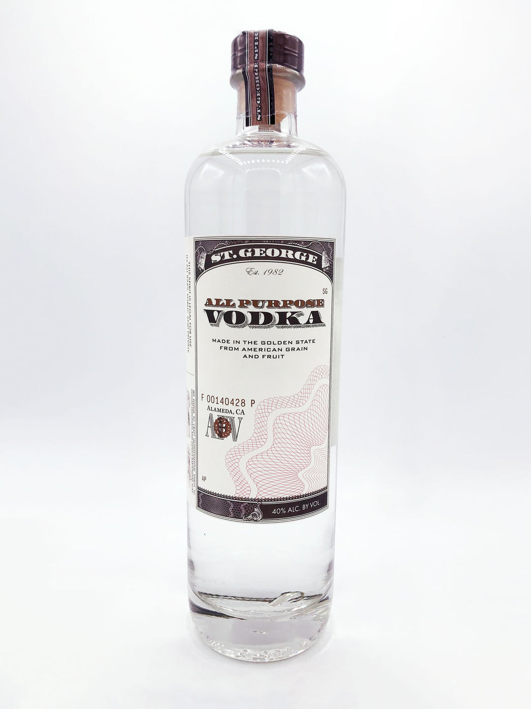 St. George All Purpose Vodka 750ml - Wine Therapy NYC