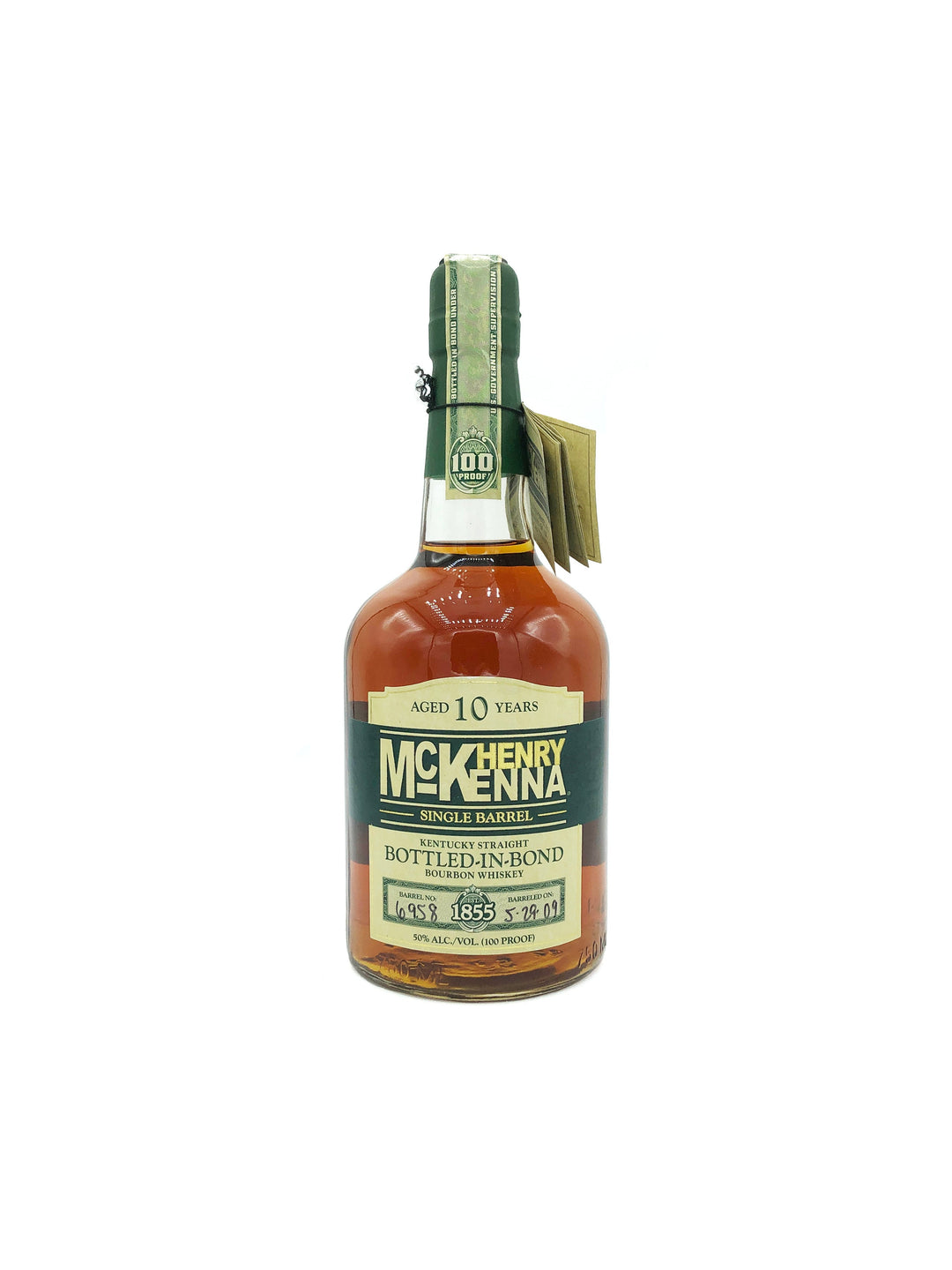 Henry McKenna 10 Year Single Barrel 750ml - Wine Therapy NYC
