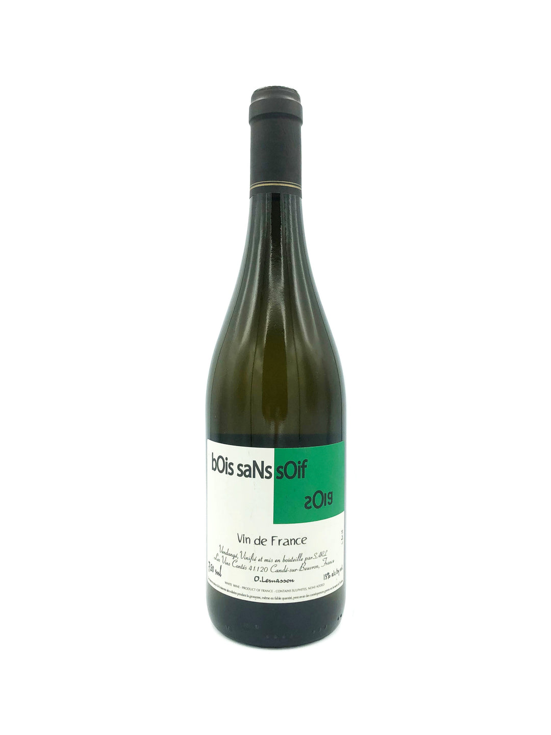 Les Vins Contes (Olivier Lemasson) Bois Sans Soif 2019 - Wine Therapy NYC