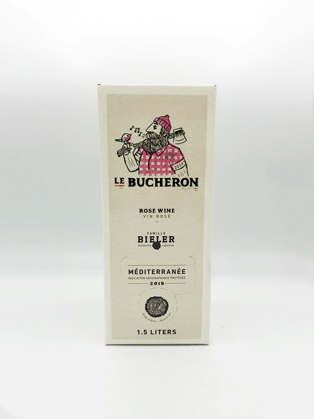 Famille Bieler Le Bucheron Rose 1.5L BiB 2019 - Wine Therapy NYC