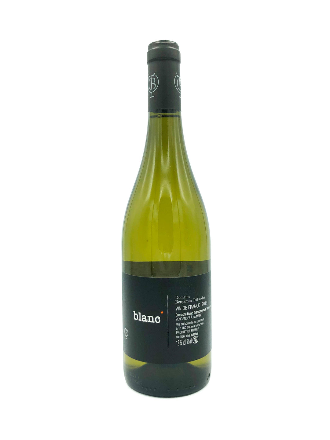 Benjamin Taillandier Blanc 2019 - Wine Therapy NYC