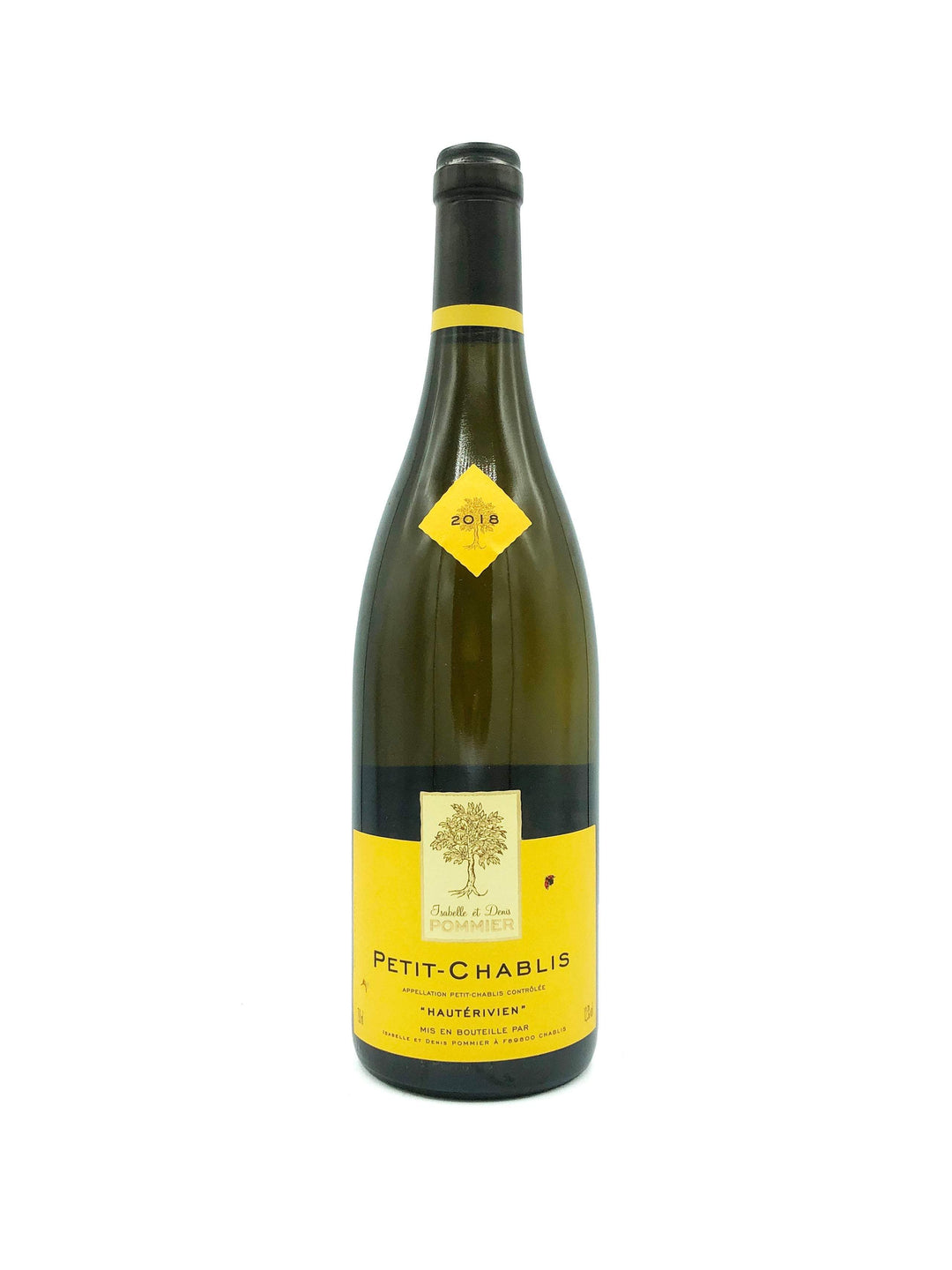 Isabelle &amp; Denis Pommier Petit Chablis Hauterivien 2021 - Wine Therapy NYC