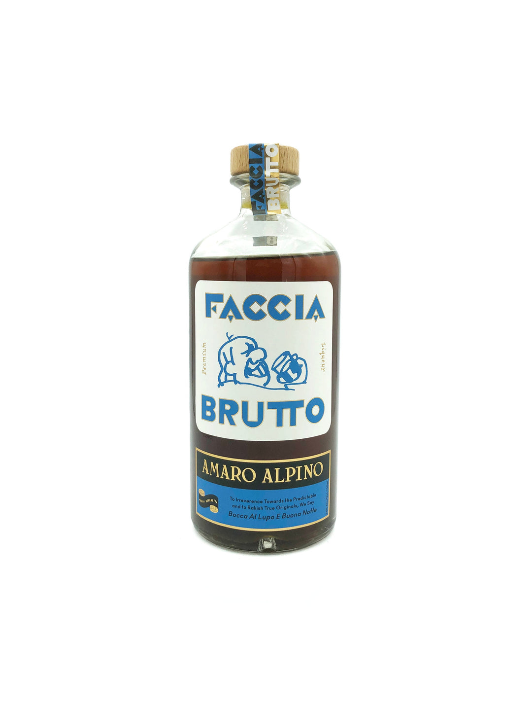 Faccia Brutto Amaro Alpino 750ml - Wine Therapy NYC