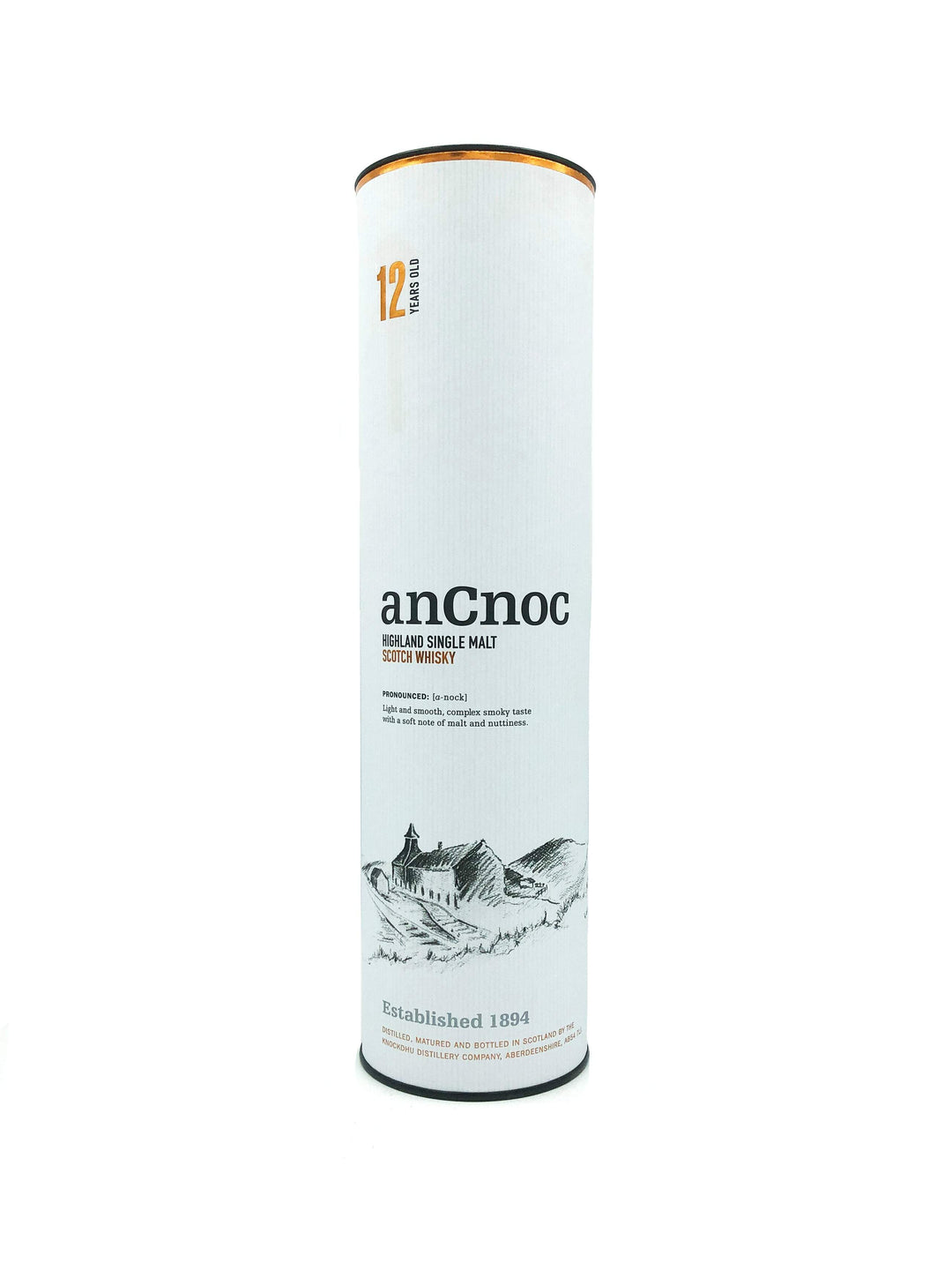 Ancnoc Highland Single Malt 12 Year 750ml - Wine Therapy NYC