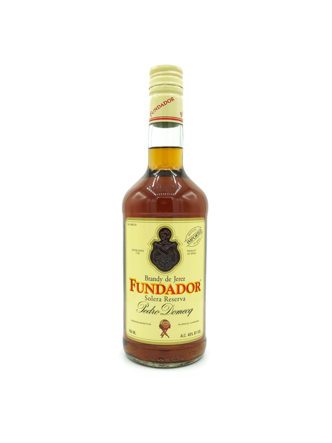 Fundador Brandy Solera Reservea 750ml - Wine Therapy NYC