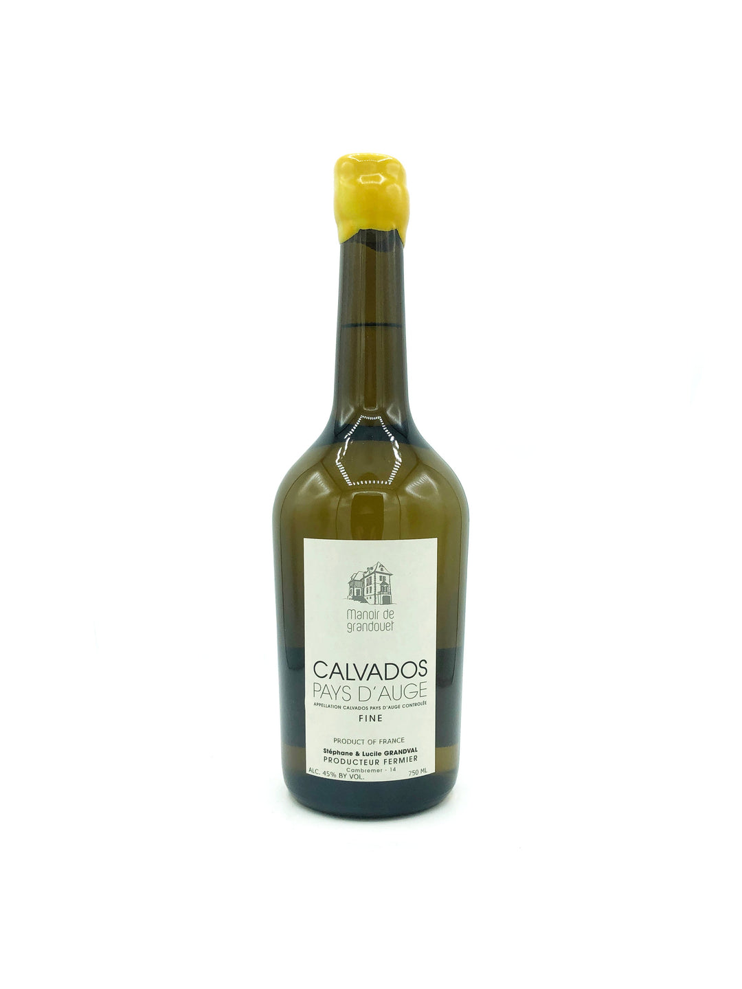 Manoir de Grandouet 2 Year Fine Calvados 750ml - Wine Therapy NYC