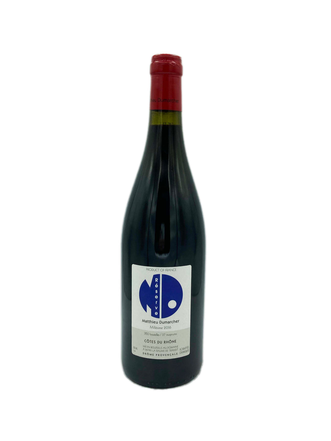 Matthieu Dumarcher Cotes du Rhone Reserve 2016 - Wine Therapy NYC