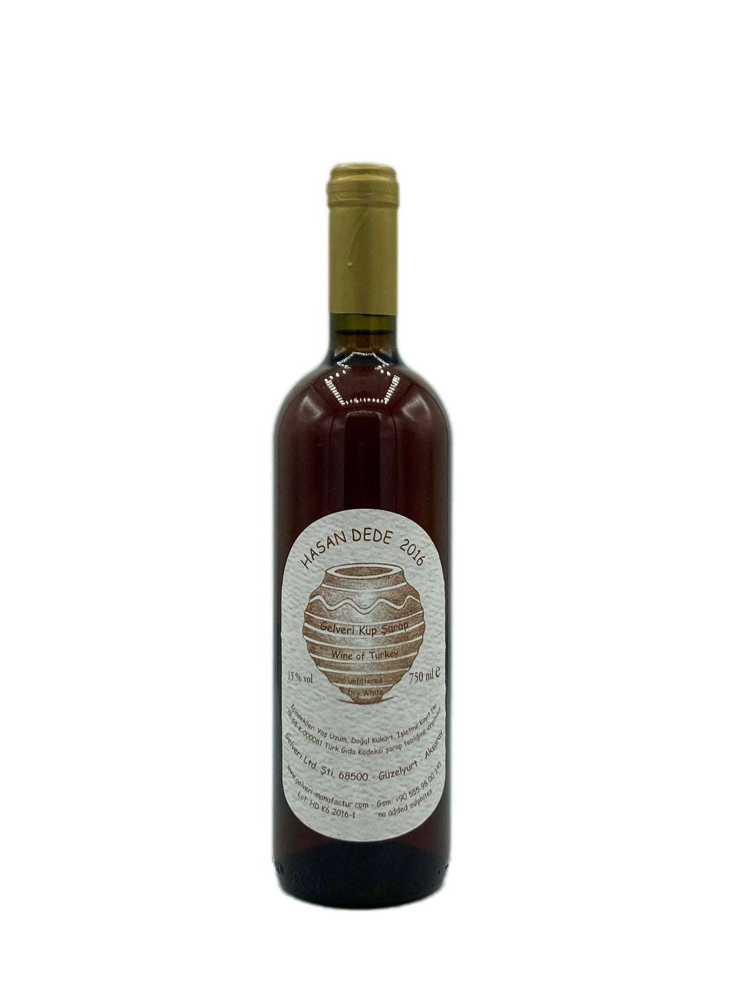 Gelveri Hasan Dede 2016 - Wine Therapy NYC
