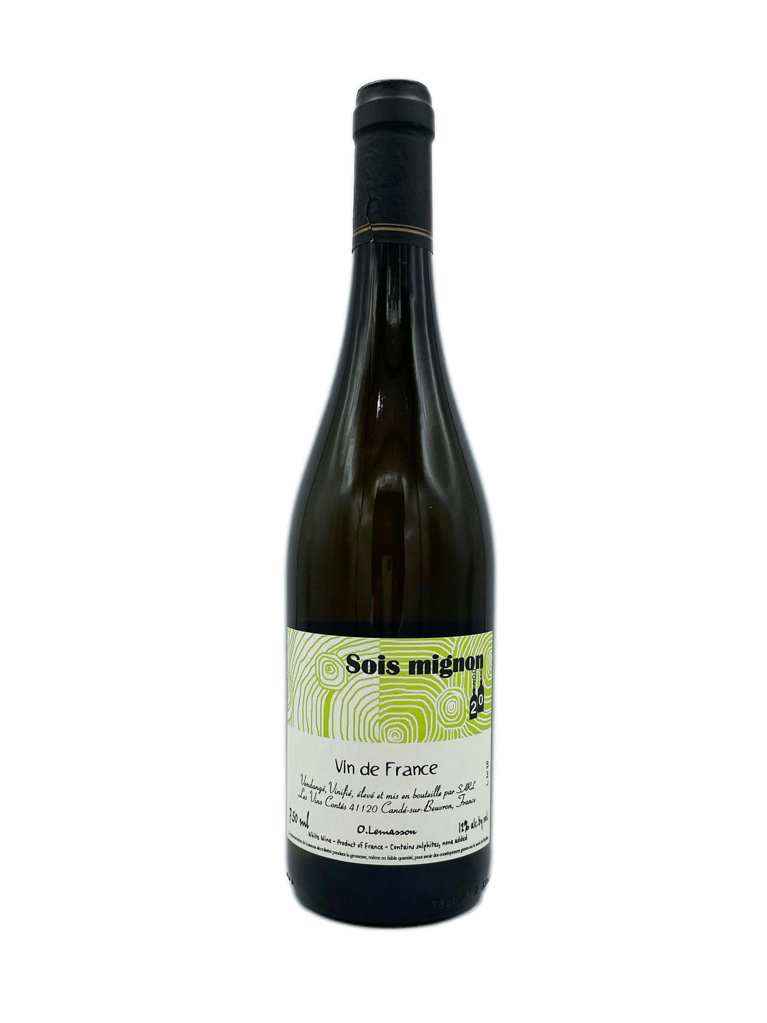 Olivier Lemasson Vins Contes Sois Mignon Blanc 2020 - Wine Therapy NYC